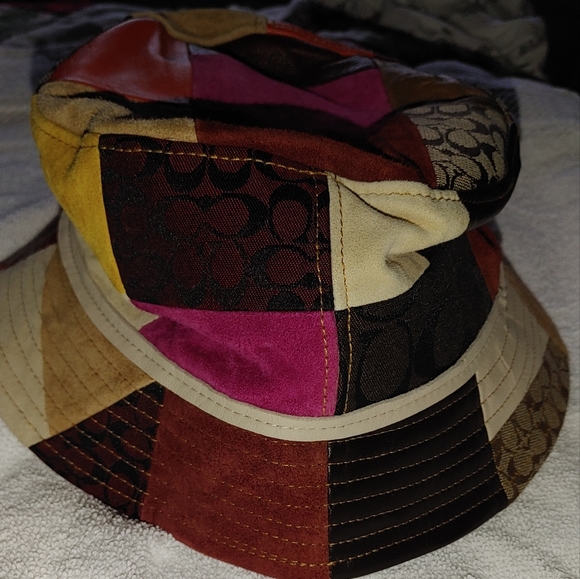 Coach Accessories - Coach Patchwork hat sz.p\s NWT